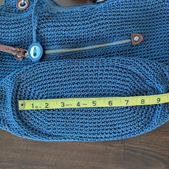 The Sak Blue and Brown Shoulder Bag - Picture 5 of 16